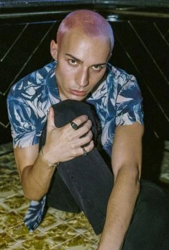 Thrills Co. Shirts Spiritual Security Bowling Shirt - Deep Purple