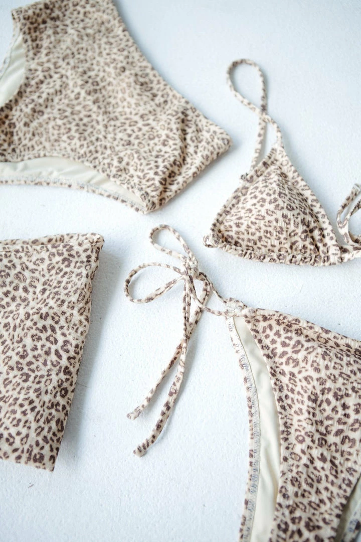 Thrills Co. Mild Animal String Bikini Bottom - Desert Gold 6 Thrills Co. Mild Animal String Bikini Bottom - Desert Gold