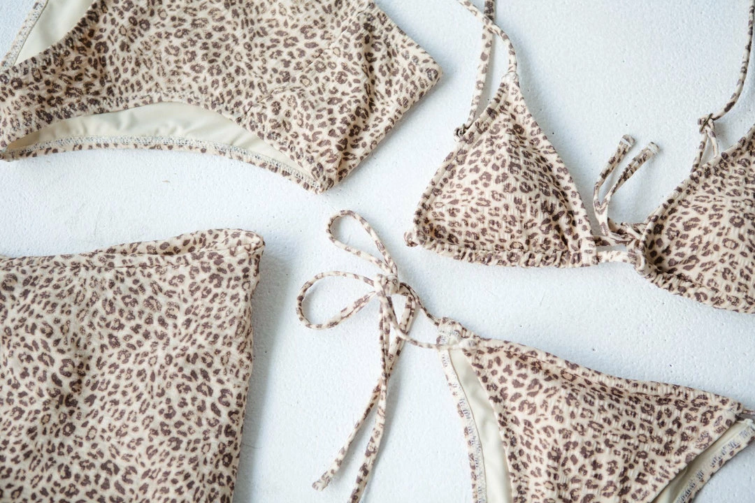 Thrills Co. Mild Animal String Bikini Bottom - Desert Gold 5 Thrills Co. Mild Animal String Bikini Bottom - Desert Gold