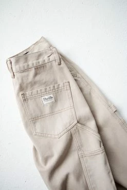 Thrills Co. Carpenter Drill Pant - Aged Tan