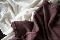 Thrills Co. Hemp Paper Rib Tee - Tofu 13 Thrills Co. Hemp Paper Rib Tee - Tofu