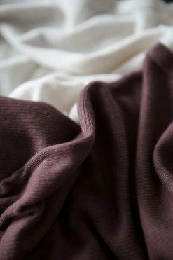 Thrills Co. Hemp Paper Rib Tee - Mahogany