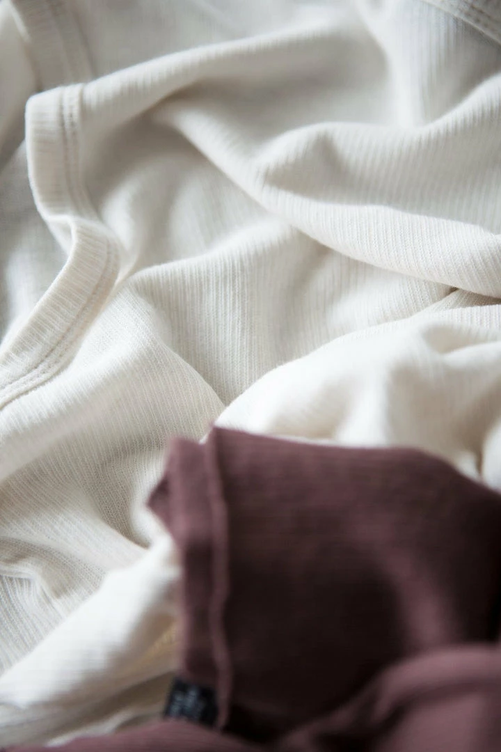 Thrills Co. Hemp Paper Rib Tee - Tofu 8 Thrills Co. Hemp Paper Rib Tee - Tofu