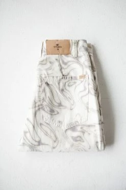 Thrills Co. 1% For The Planet Marbled Paradise Pant - Tofu 23 Thrills Co. 1% For The Planet Marbled Paradise Pant - Tofu