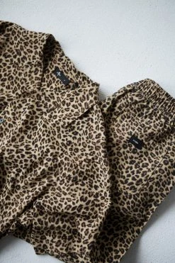 Thrills Co. Mild Animal Bowling Shirt - Tan Shirts