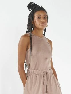 Thrills Co. Hemp Racer Front Tank - Yak