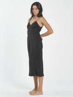 Thrills Co. New Arrivals Chelsea Slip Dress - Black