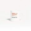 Thrills Co. Call Us Or Don’t Ceramic Mug - Off White