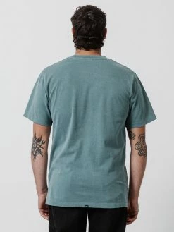 Thrills Co. Natural Daisy Merch Fit Tee - Cedar Green New Arrivals