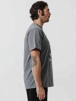 Thrills Co. Efflorescence Merch Fit Tee - Washed Black