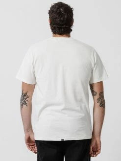 Thrills Co. New Arrivals Bloom Merch Fit Tee - Heritage White