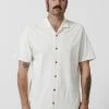 Thrills Co. New Arrivals Super Natural Bowling Shirt - Heritage White