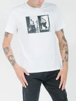 Thrills Co. Dennes Merch Fit Tee - Vintage White Tees & Tank Tops 12 Thrills Co. Dennes Merch Fit Tee - Vintage White Tees & Tank Tops
