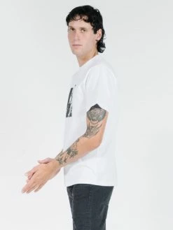 Thrills Co. Dennes Merch Fit Tee - Vintage White Tees & Tank Tops 13 Thrills Co. Dennes Merch Fit Tee - Vintage White Tees & Tank Tops