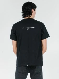Thrills Co. Tees & Tank Tops Dennes Merch Fit Tee - Black