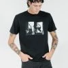 Thrills Co. Tees & Tank Tops Dennes Merch Fit Tee - Black