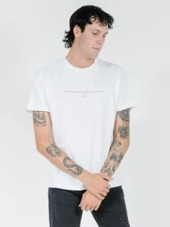 Thrills Co. Lux Merch Fit Tee - Vintage White Tees & Tank Tops