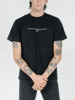 Thrills Co. Tees & Tank Tops Lux Merch Fit Tee - Black