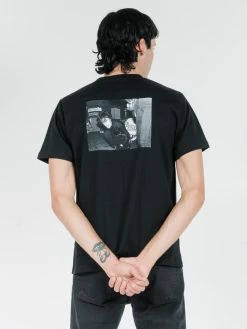 Thrills Co. Tees & Tank Tops Lux Merch Fit Tee - Black