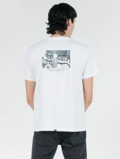 Thrills Co. Tees & Tank Tops Ian Merch Fit Tee - Vintage White
