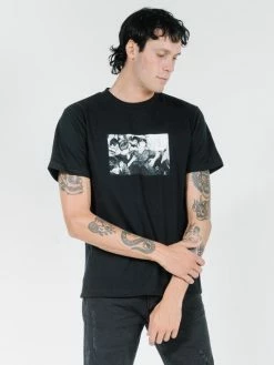 Thrills Co. Tees & Tank Tops Ian Merch Fit Tee - Black
