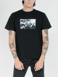 Thrills Co. Tees & Tank Tops Ian Merch Fit Tee - Black