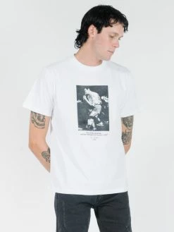 Thrills Co. Henry Merch Fit Tee - Vintage White