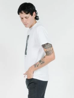 Thrills Co. Henry Merch Fit Tee - Vintage White