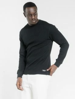Thrills Co. Ops Waffle Long Sleeve - Black