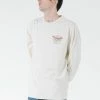 Thrills Co. C&C Wings Merch Fit Long Sleeve Tee - Heritage White Tees & Tank Tops