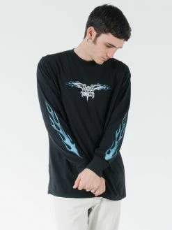 Thrills Co. Gateway Merch Fit Long Sleeve Tee - Black