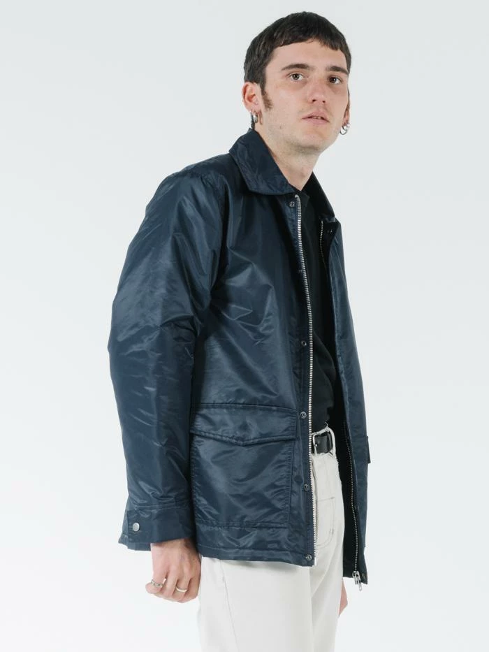 Thrills Co. Jackets Station Jacket - Washed Navy 3 Thrills Co. Jackets Station Jacket - Washed Navy