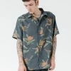 Thrills Co. Shirts Scorpion Island Short Sleeve Shirt - Black