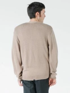Thrills Co. Pennyroyal Cardigan - Vintage Khaki Sweaters & Fleece