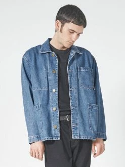 Thrills Co. Jackets Work Shop Jacket - Rinsed Blues