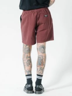 Thrills Co. Minimal Thrills Work Volley - Blood Red Shorts
