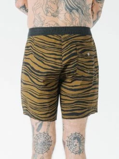 Thrills Co. Disrupted Paradise Boardshort - Palm Bronze Sale