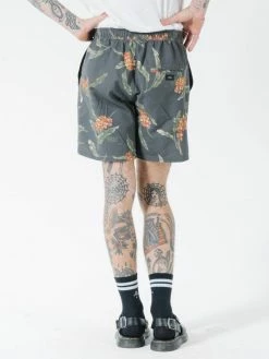 Thrills Co. Shorts Scorpion Island Volley - Black