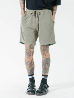 Thrills Co. Shorts Tonal Stacked Thrills Company Fleece Short - Desert