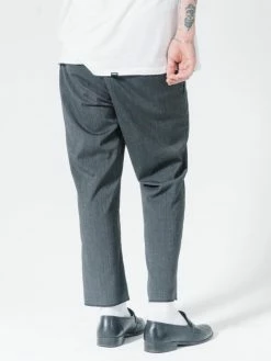 Thrills Co. Pants Parallels Chopped Chino - Dark Charcoal
