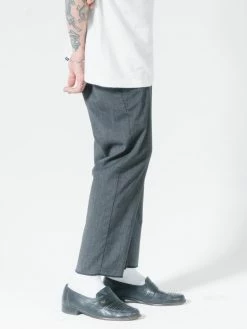 Thrills Co. Pants Parallels Chopped Chino - Dark Charcoal