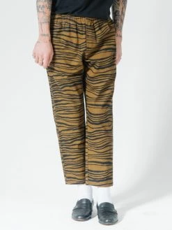 Thrills Co. Pants Disrupted Paradise Chopped Elastic Surf Pant - Palm Bronze