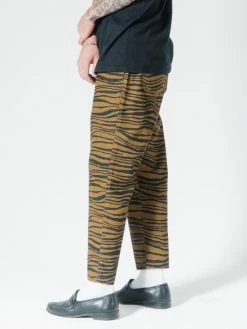 Thrills Co. Pants Disrupted Paradise Chopped Elastic Surf Pant - Palm Bronze