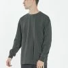 Thrills Co. Tees & Tank Tops OPS Waffle Long Sleeve - Oil Green