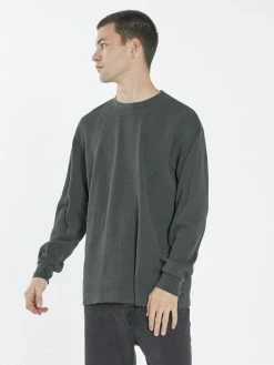 Thrills Co. Tees & Tank Tops OPS Waffle Long Sleeve - Oil Green