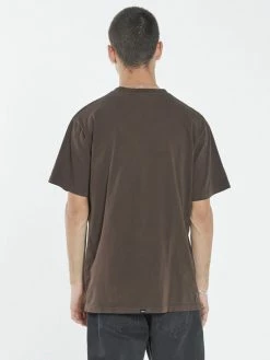 Thrills Co. Minimal Thrills Merch Fit Tee - Postal Brown