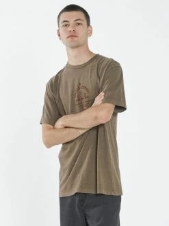 Thrills Co. Tees & Tank Tops Engineered For Happiness Merch Fit Tee - Desert