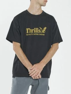 Thrills Co. Thrills Workwear Box Fit Tee - Black