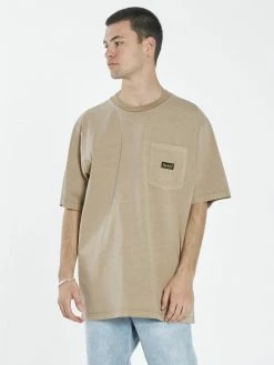 Thrills Co. Tees & Tank Tops Thrills Union Oversize Fit Pocket Tee - Sand