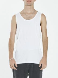 Thrills Co. Endless Merch Fit Tank - White Tees & Tank Tops